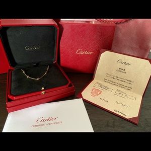 ❌TRADED❌ Cartier love station necklace 18k yellow gold FIRM